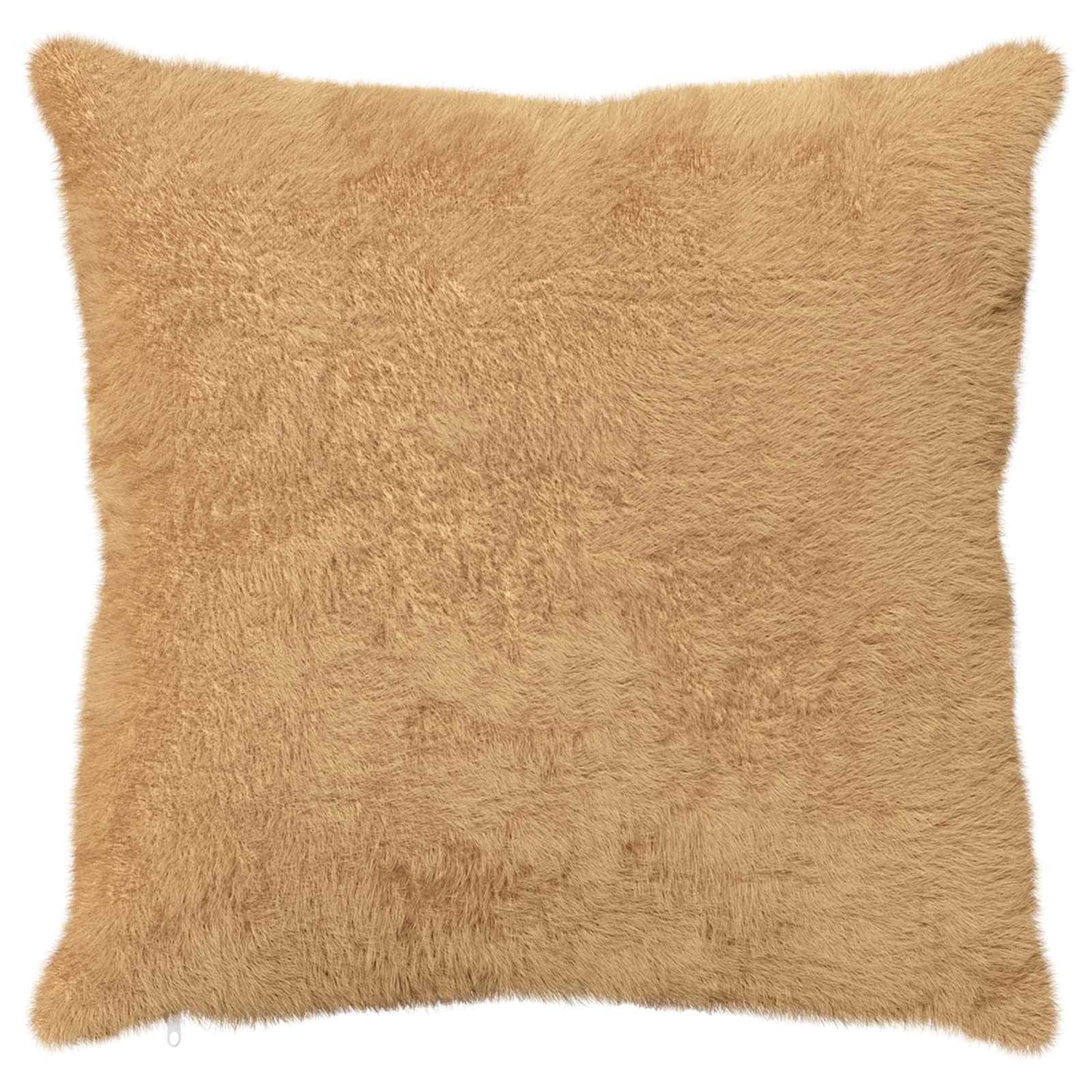 vidaXL Cushion Cover 6 pcs HEERLEN Taupe 80 x 80 cm Faux Rabbit Fur 3