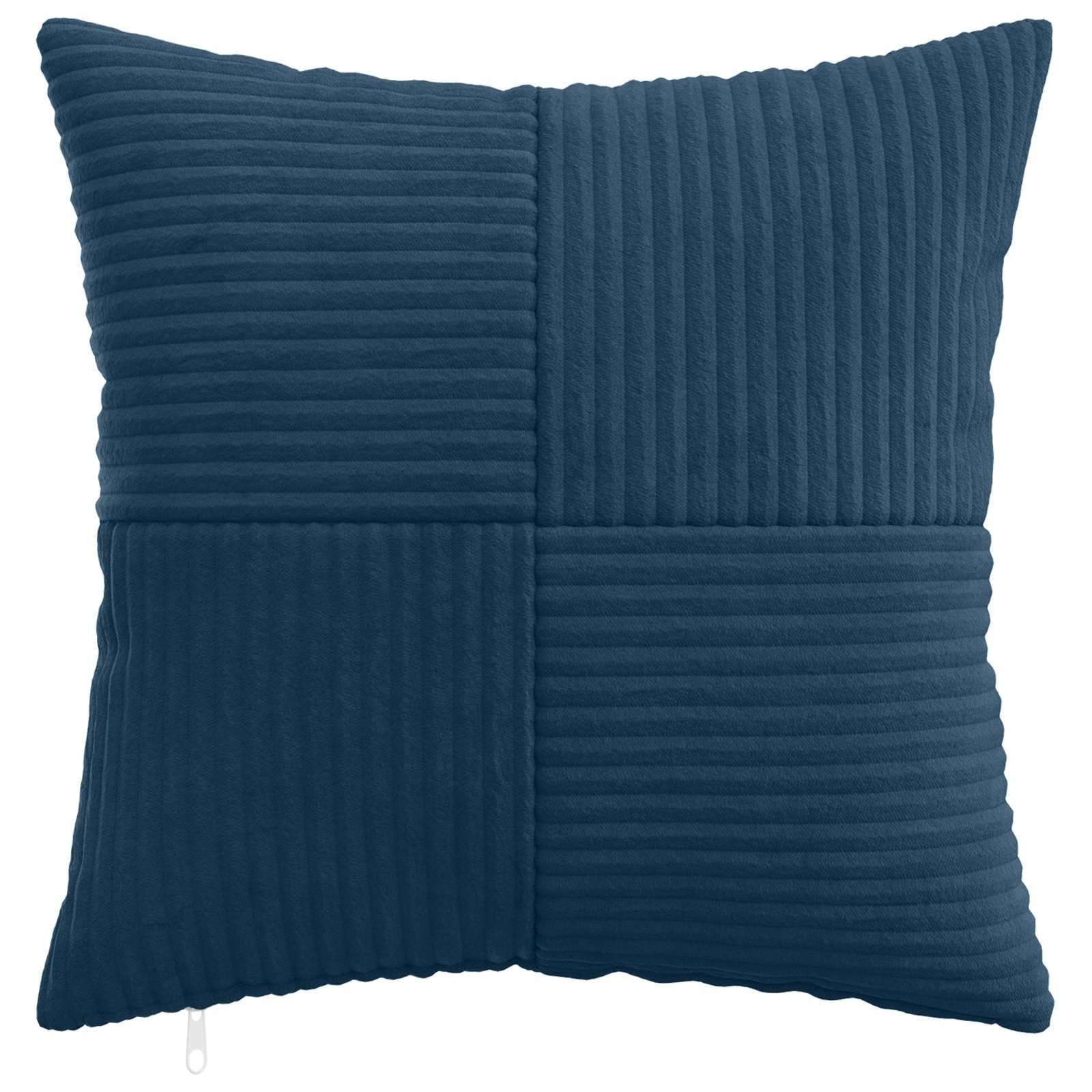 vidaXL Cushion Cover 12 pcs ALMELO Navy Blue 45 x 45 cm Corduroy 2