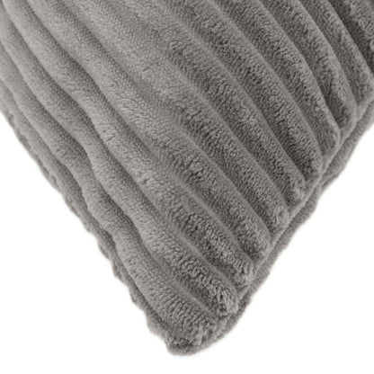 vidaXL Cushion Cover 12 pcs ALMELO Light Grey 50 x 50 cm Corduroy 4