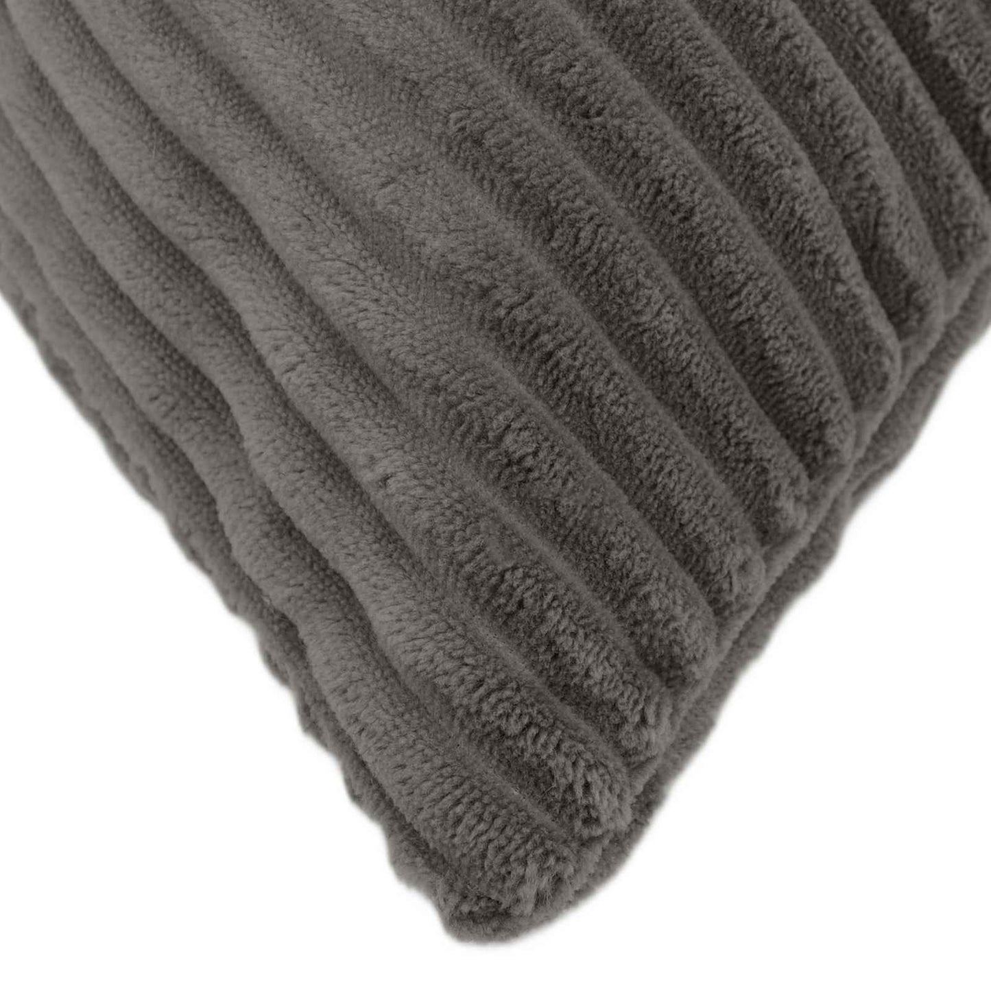 vidaXL Cushion Cover 12 pcs ALMELO Dark Grey 50 x 50 cm Corduroy 4