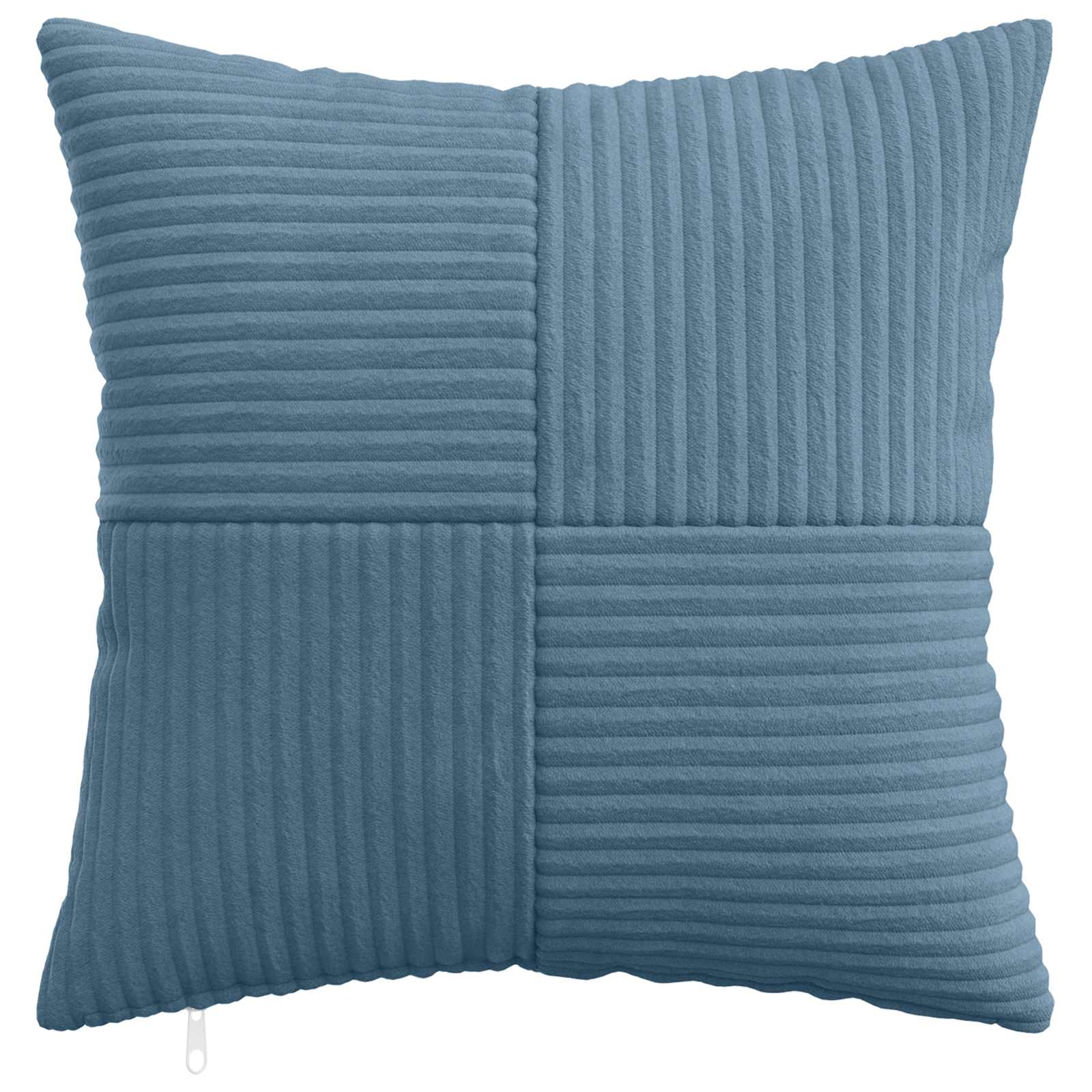 vidaXL Cushion Cover 12 pcs ALMELO Blue 50 x 50 cm Corduroy 2