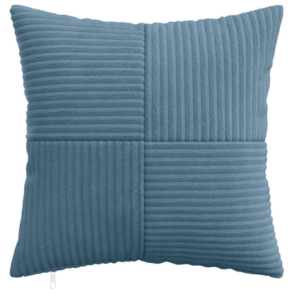 vidaXL Cushion Cover 12 pcs ALMELO Blue 50 x 50 cm Corduroy 2