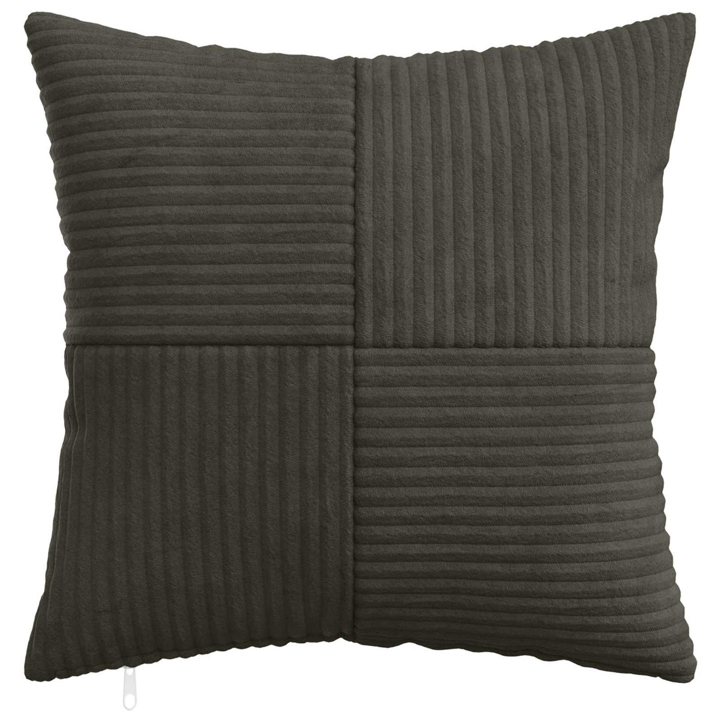 vidaXL Cushion Cover 12 pcs ALMELO Anthracite 50 x 50 cm Corduroy 2