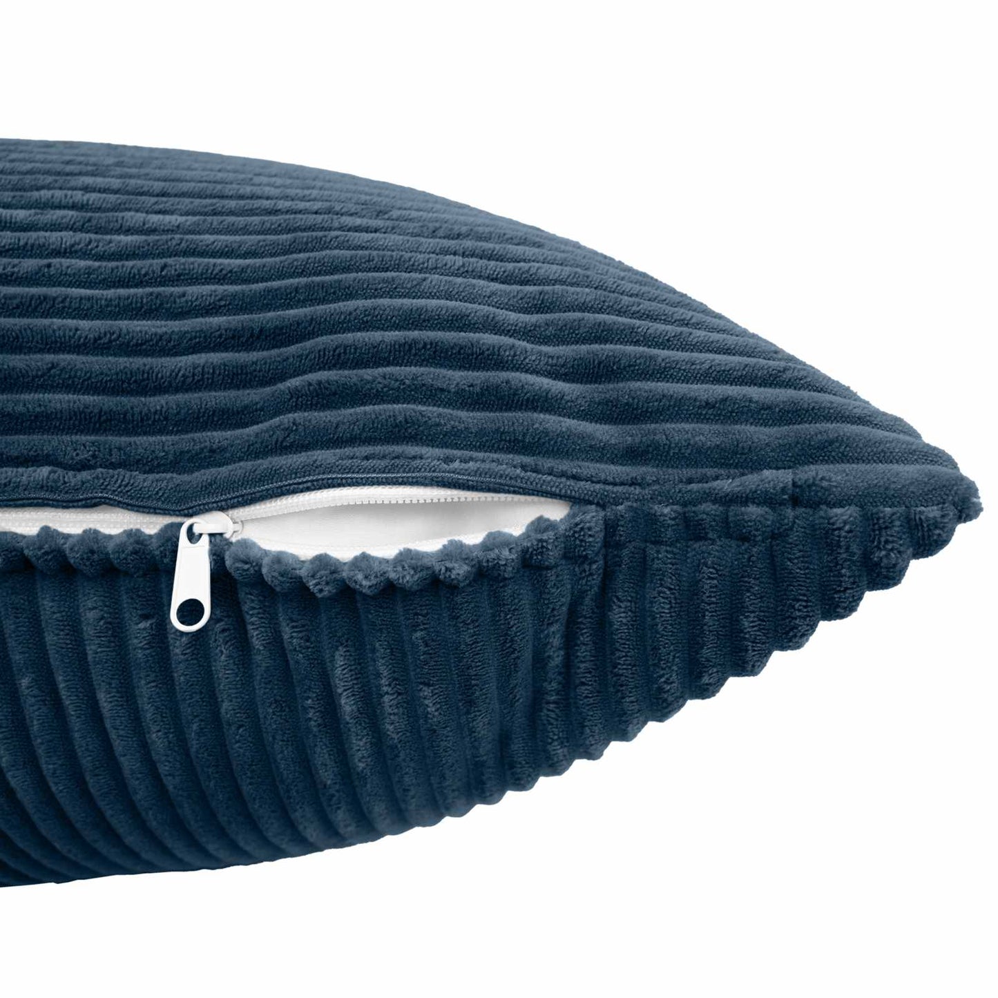 vidaXL Cushion Cover 12 pcs ALMELO Navy Blue 50 x 50 cm Corduroy 5