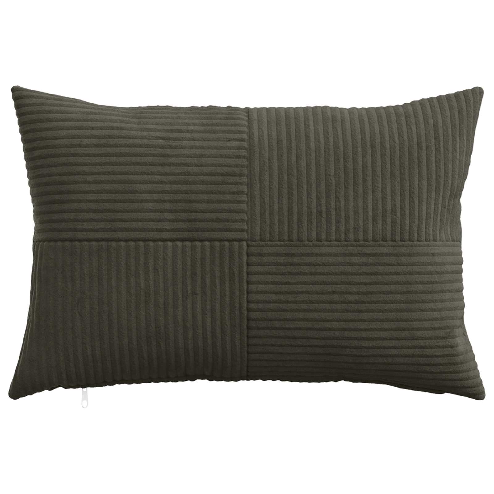 vidaXL Cushion Cover 6 pcs ALMELO Anthracite 50 x 80 cm Corduroy 2