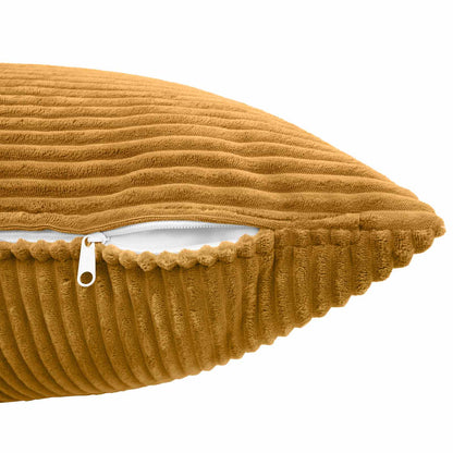 vidaXL Cushion Cover 6 pcs ALMELO Yellow 50 x 80 cm Corduroy 5