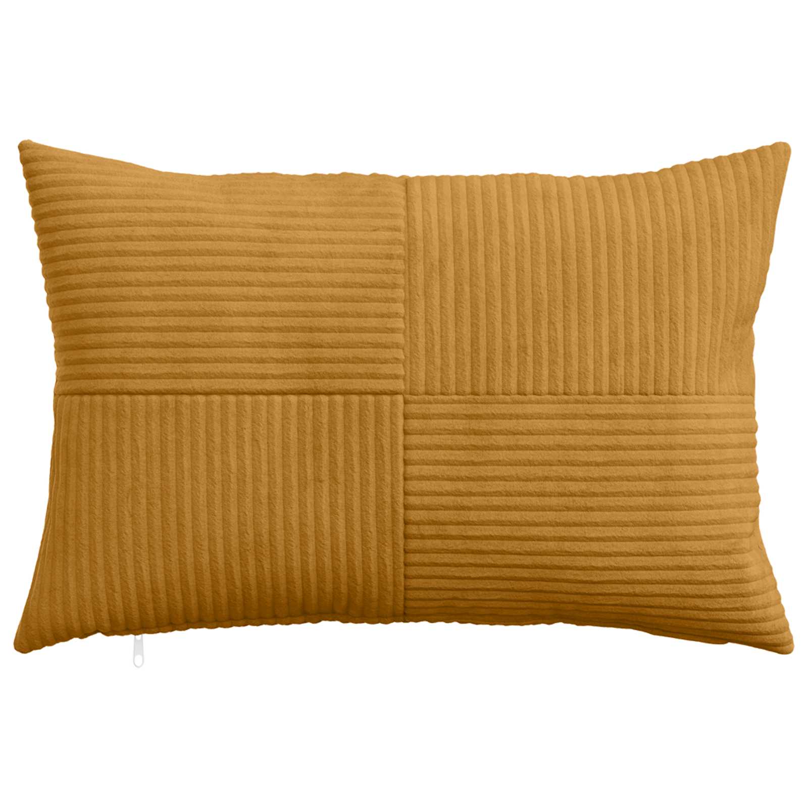 vidaXL Cushion Cover 6 pcs ALMELO Yellow 50 x 80 cm Corduroy 2