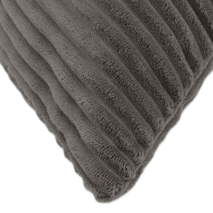 vidaXL Cushion Cover 6 pcs ALMELO Dark Grey 65 x 65 cm Corduroy 4