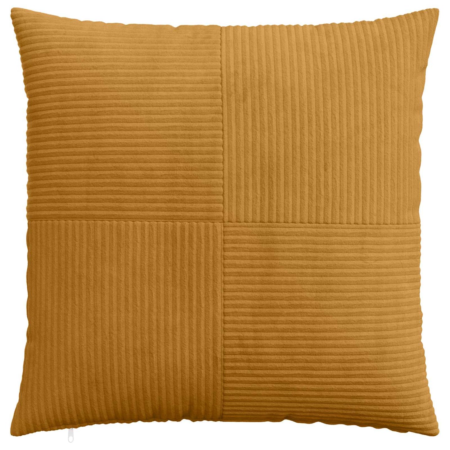 vidaXL Cushion Cover 6 pcs ALMELO Yellow 65 x 65 cm Corduroy 2