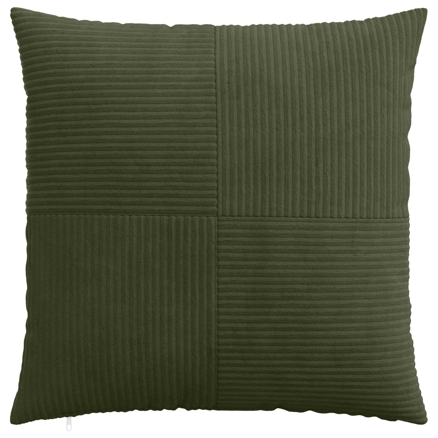 vidaXL Cushion Cover 6 pcs ALMELO Green 65 x 65 cm Corduroy 2