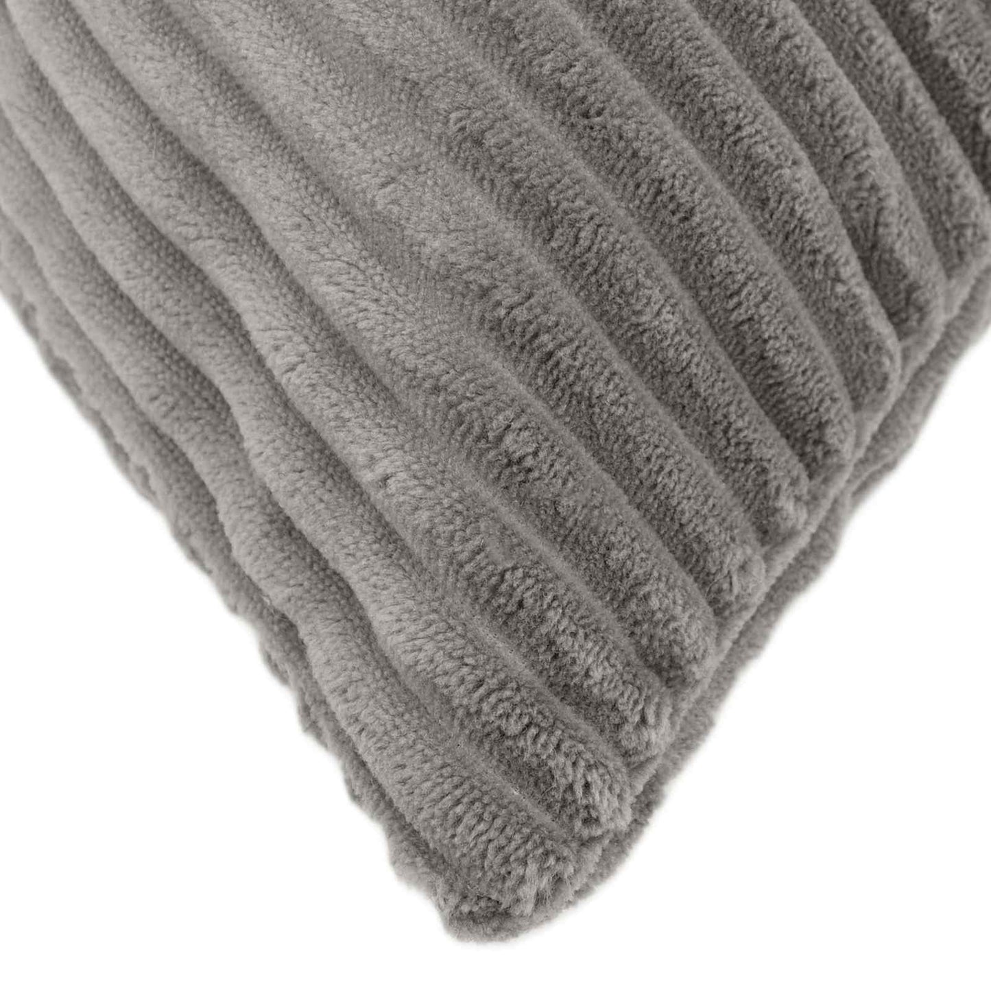 vidaXL Cushion Cover 6 pcs ALMELO Light Grey 70 x 70 cm Corduroy 4