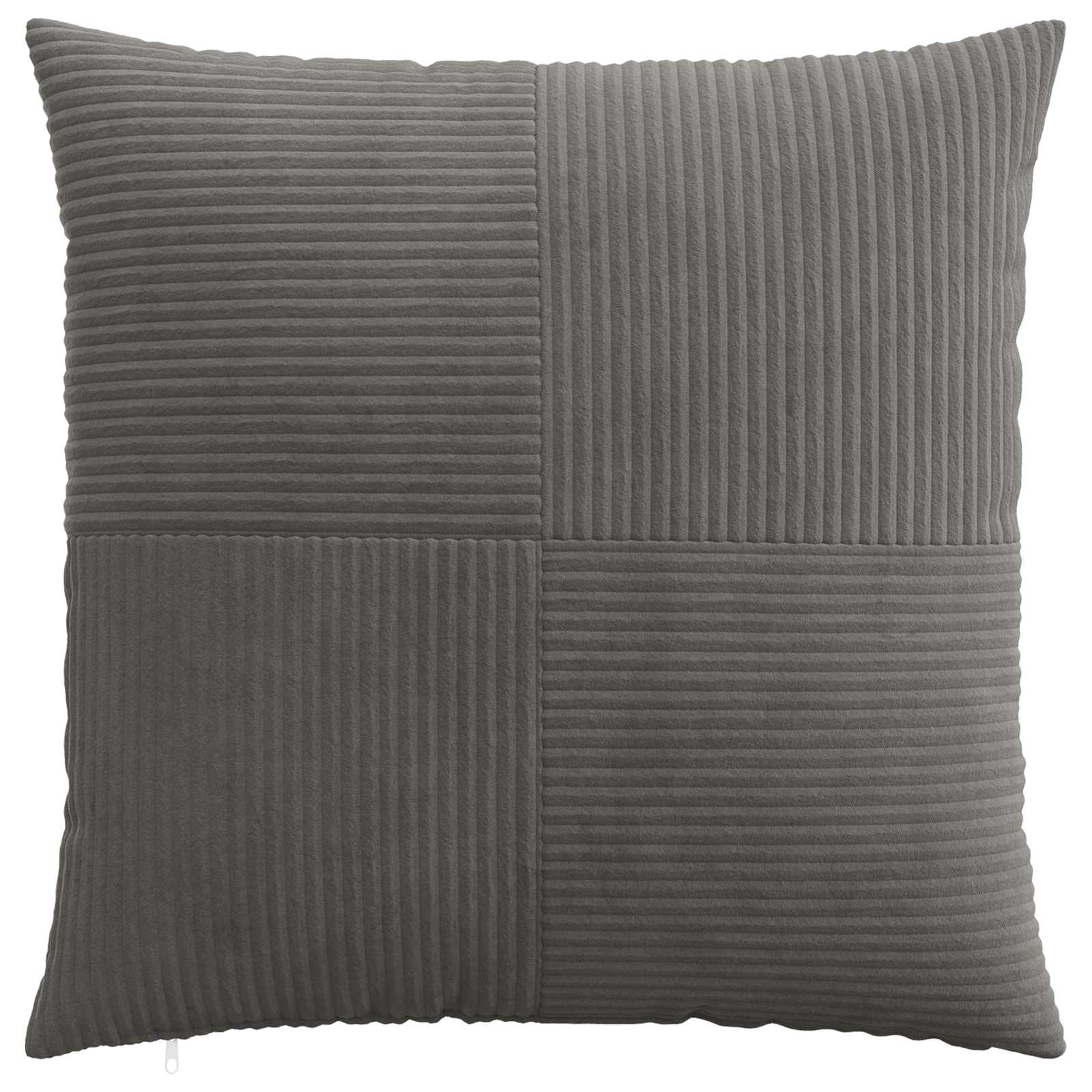 vidaXL Cushion Cover 6 pcs ALMELO Dark Grey 70 x 70 cm Corduroy 2