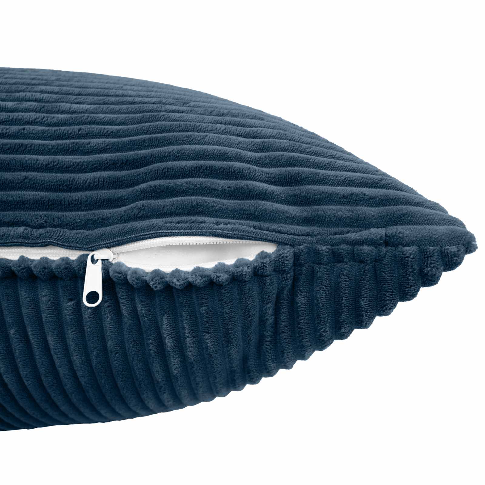 vidaXL Cushion Cover 6 pcs ALMELO Navy Blue 70 x 70 cm Corduroy 5