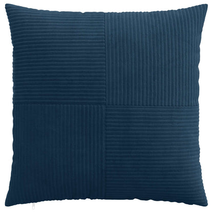 vidaXL Cushion Cover 6 pcs ALMELO Navy Blue 70 x 70 cm Corduroy 2