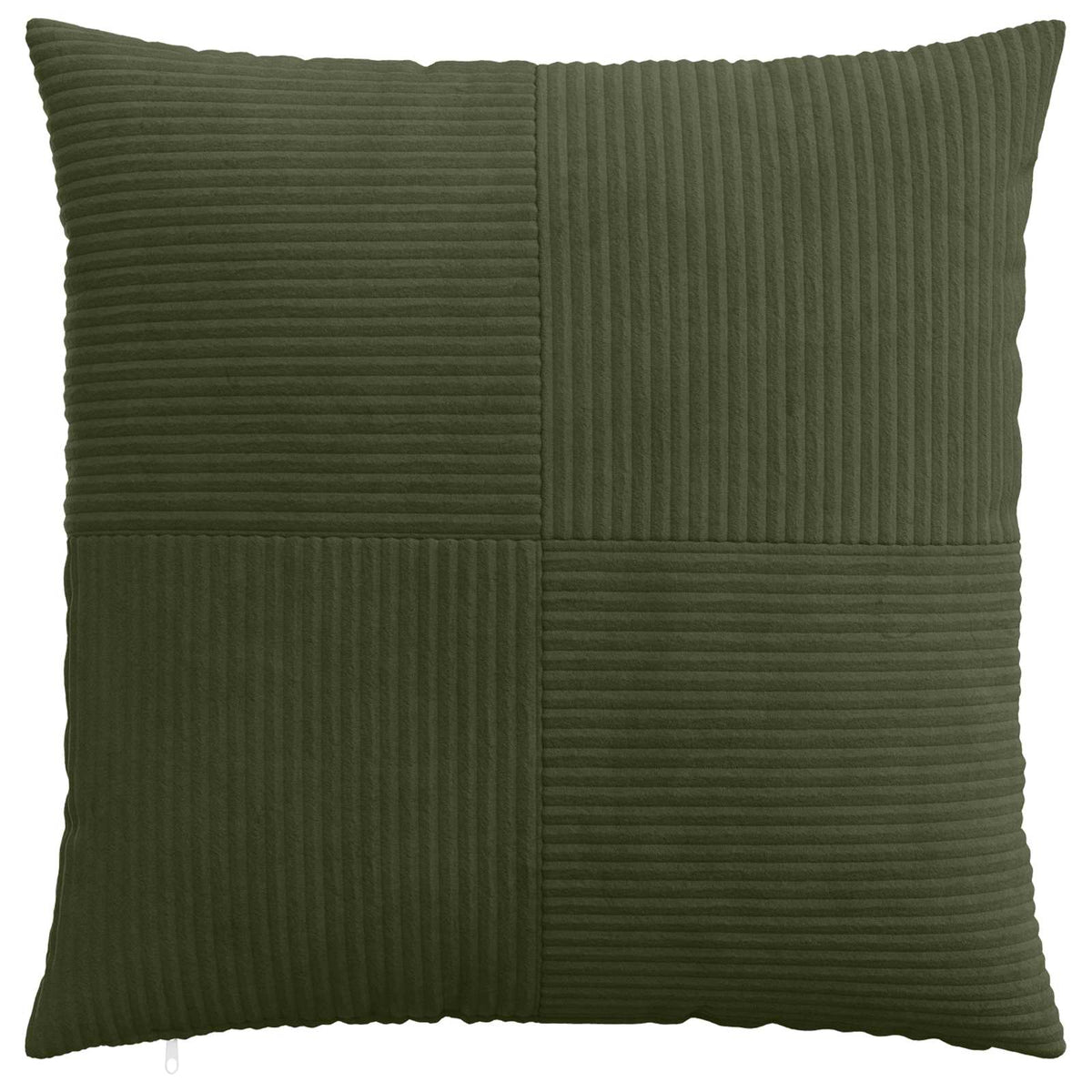 vidaXL Cushion Cover 6 pcs ALMELO Green 80 x 80 cm Corduroy 3
