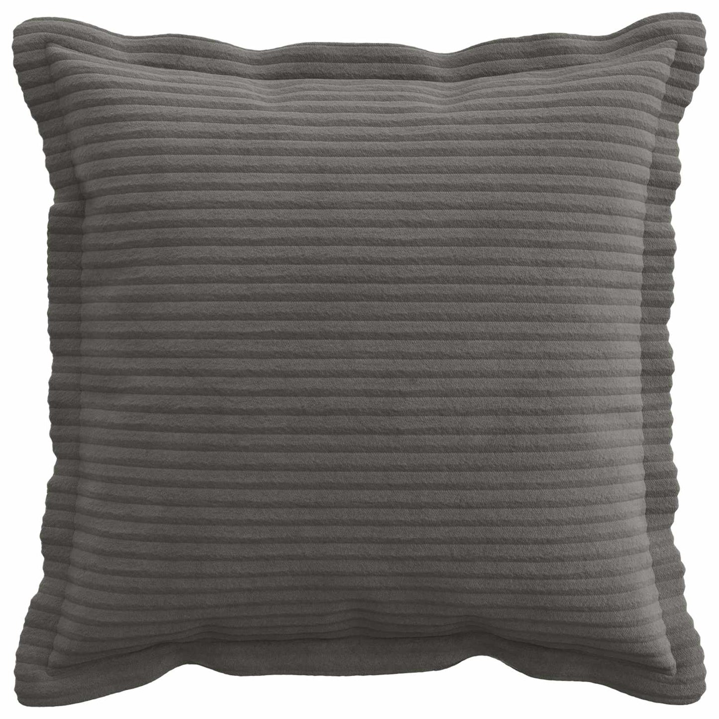 vidaXL Cushion Cover 12 pcs HOUTEN Dark Grey 40 x 40 cm Corduroy 2
