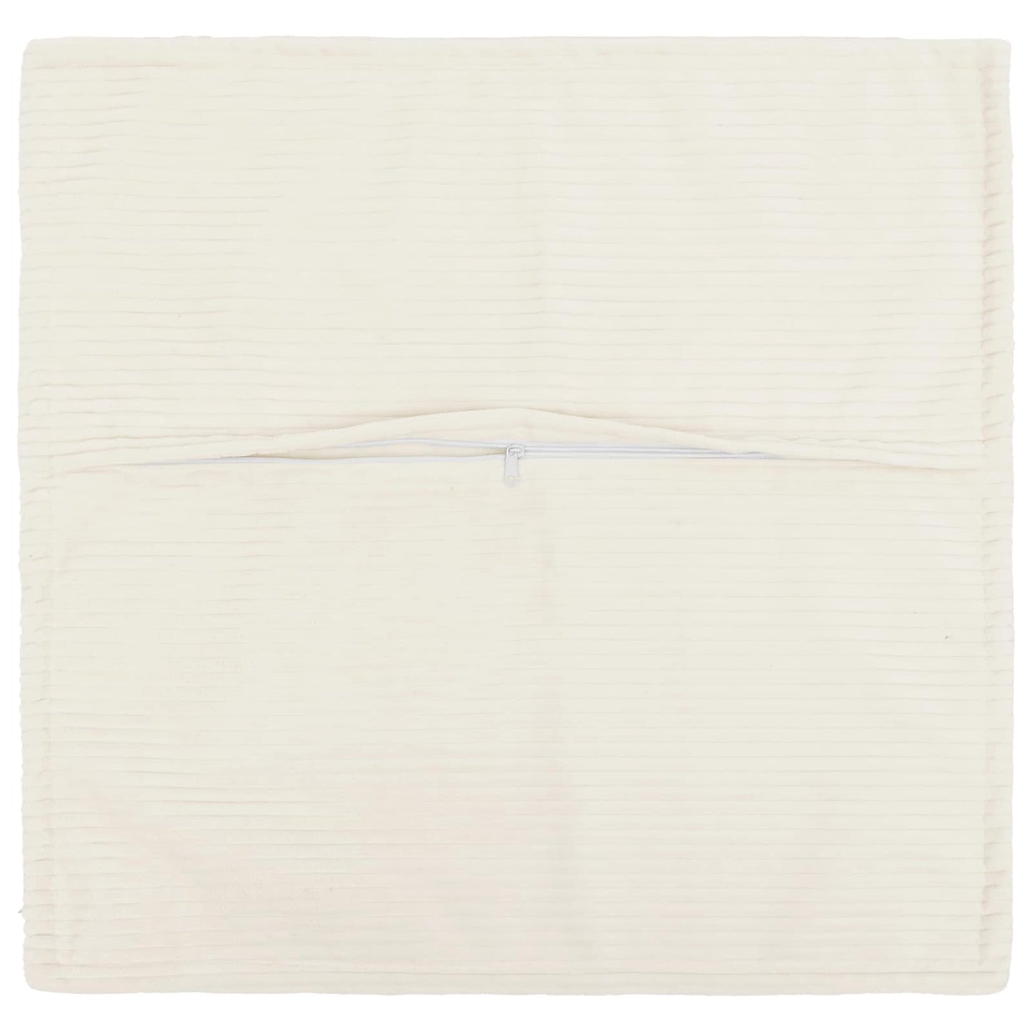 vidaXL Cushion Cover 12 pcs HOUTEN Cream 40 x 40 cm Corduroy 3