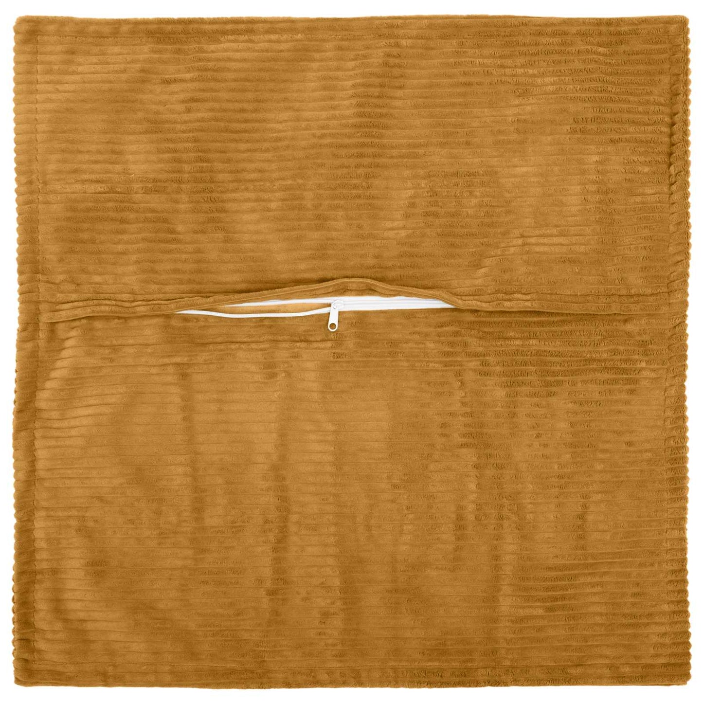 vidaXL Cushion Cover 12 pcs HOUTEN Yellow 40 x 40 cm Corduroy 3