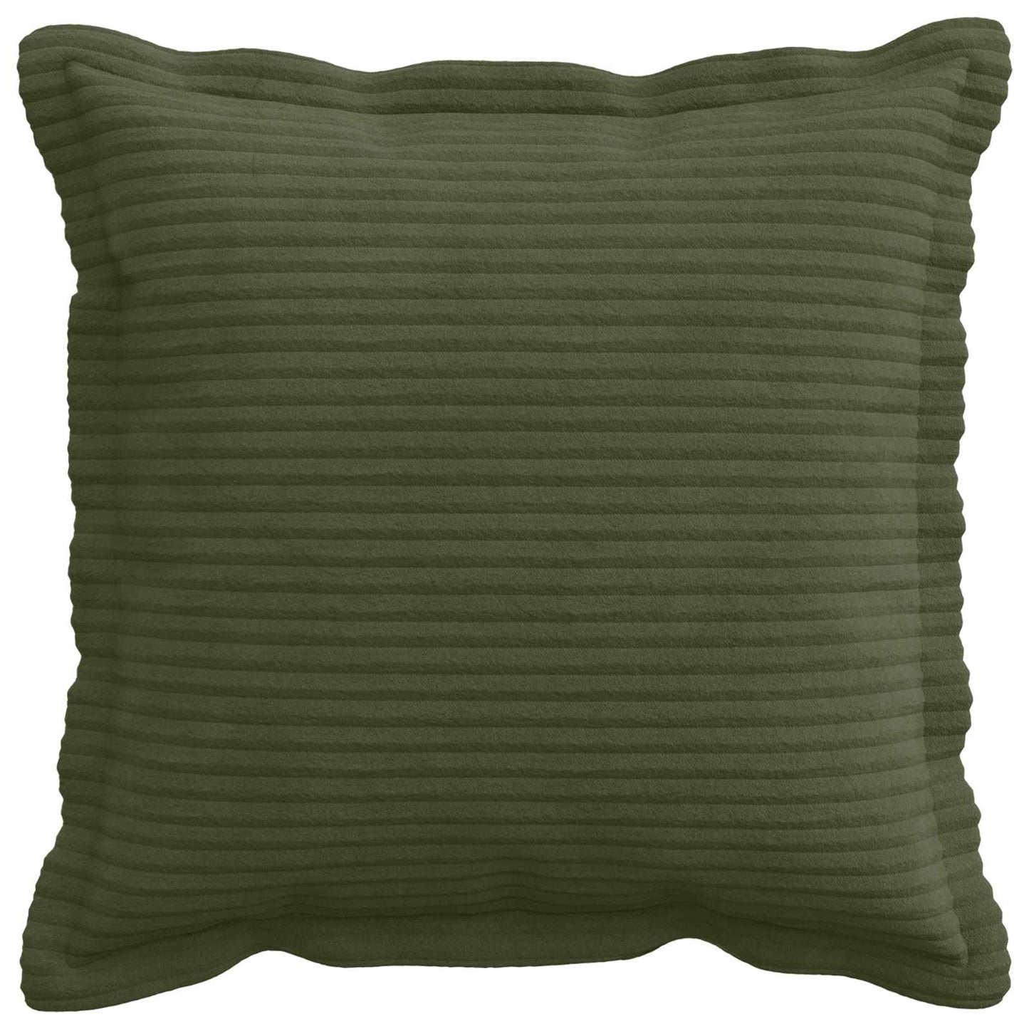 vidaXL Cushion Cover 12 pcs HOUTEN Green 40 x 40 cm Corduroy 2