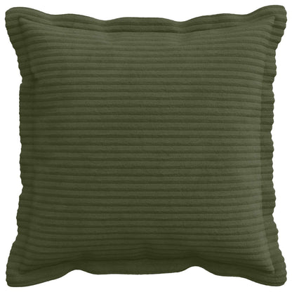 vidaXL Cushion Cover 12 pcs HOUTEN Green 40 x 40 cm Corduroy 2