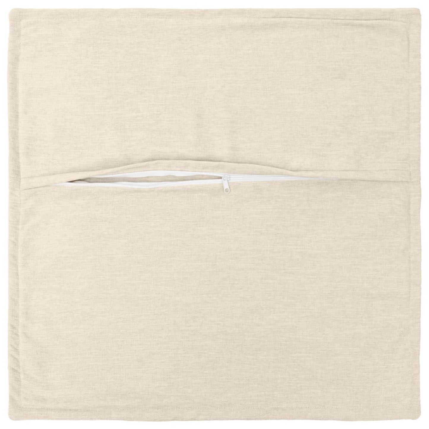vidaXL Cushion Cover 12 pcs HOUTEN Cream 40 x 40 cm Chenille Fabric 4