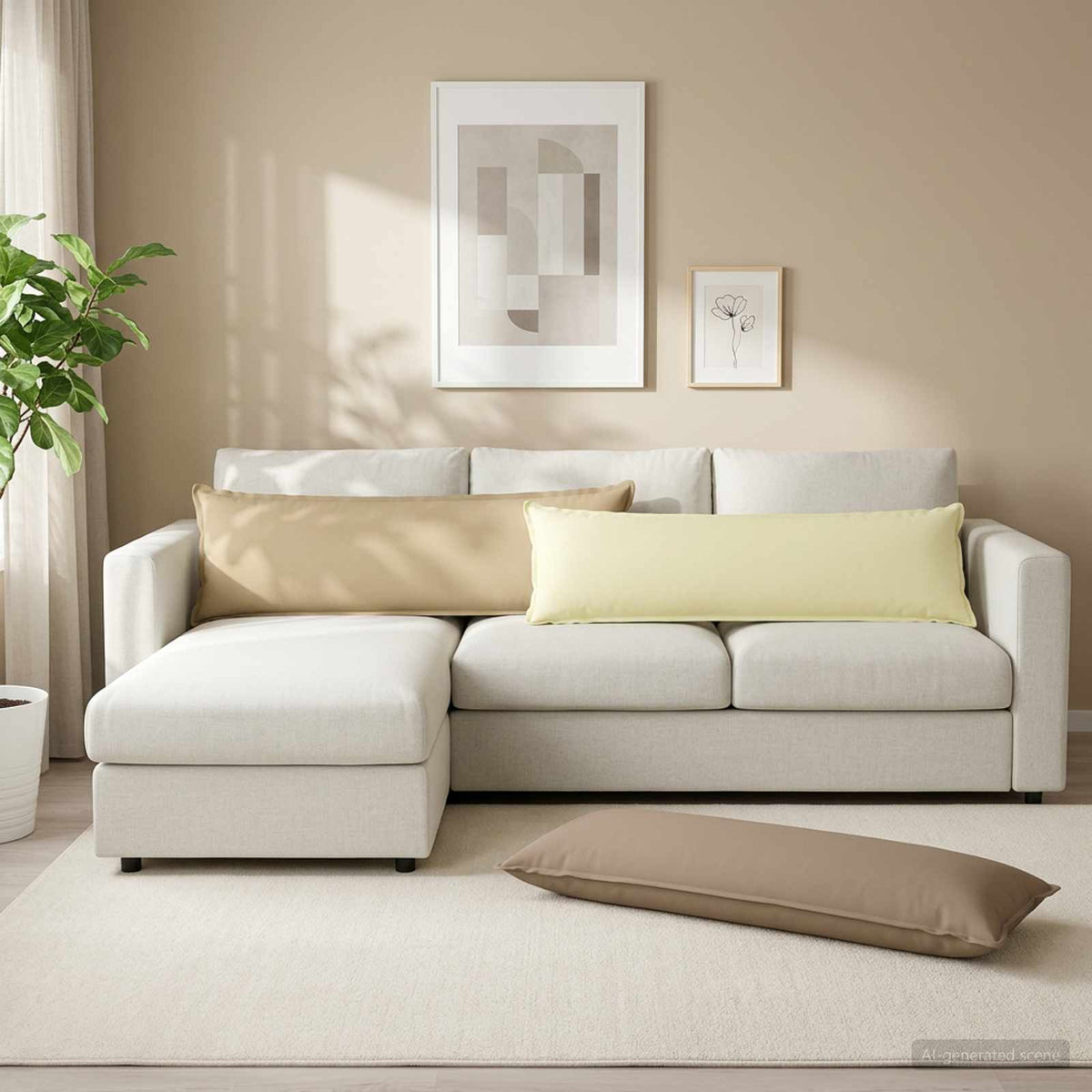 Cushion Pillow HOUTEN Polyester
