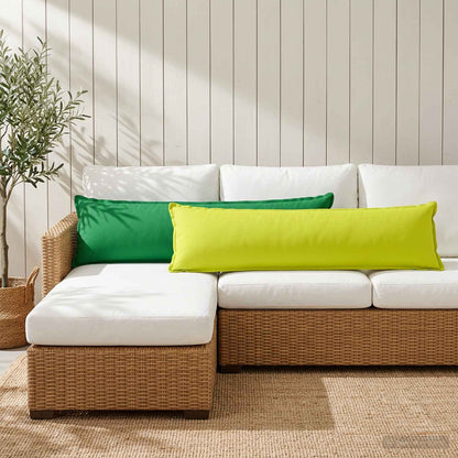 Cushion with Pillow HOUTEN 2 pcs Green Polyester