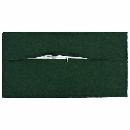 Cushion Cover 12 pcs HOUTEN Dark Green Faux Linen