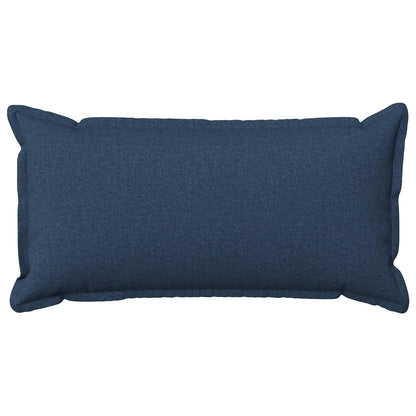 Cushion Cover 12 pcs HOUTEN Blue Faux Linen