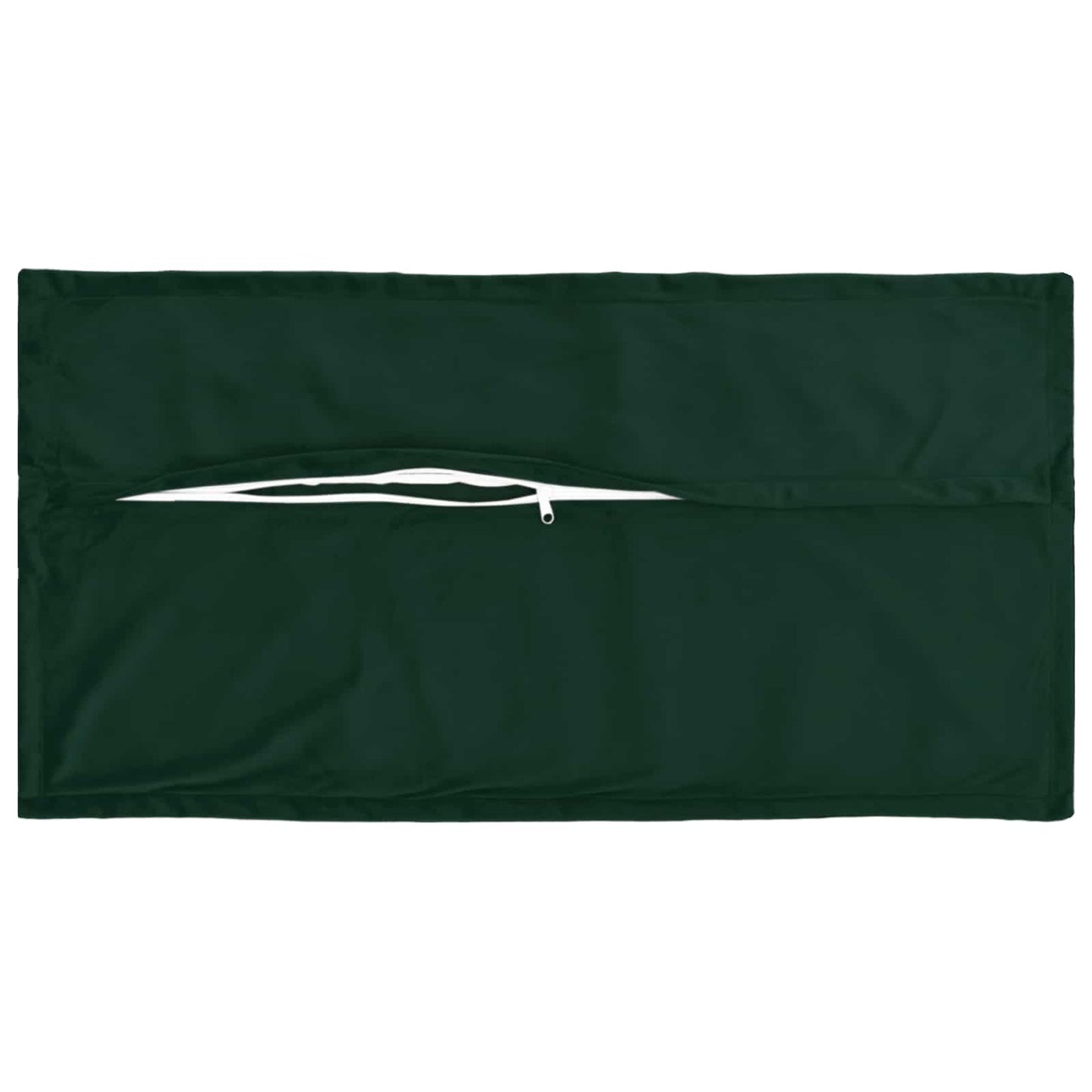 vidaXL Cushion Cover 12 pcs HOUTEN Dark Green 40 x 80 cm Velvet 4