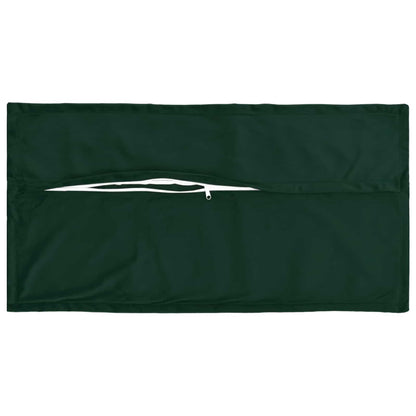 vidaXL Cushion Cover 12 pcs HOUTEN Dark Green 40 x 80 cm Velvet 4