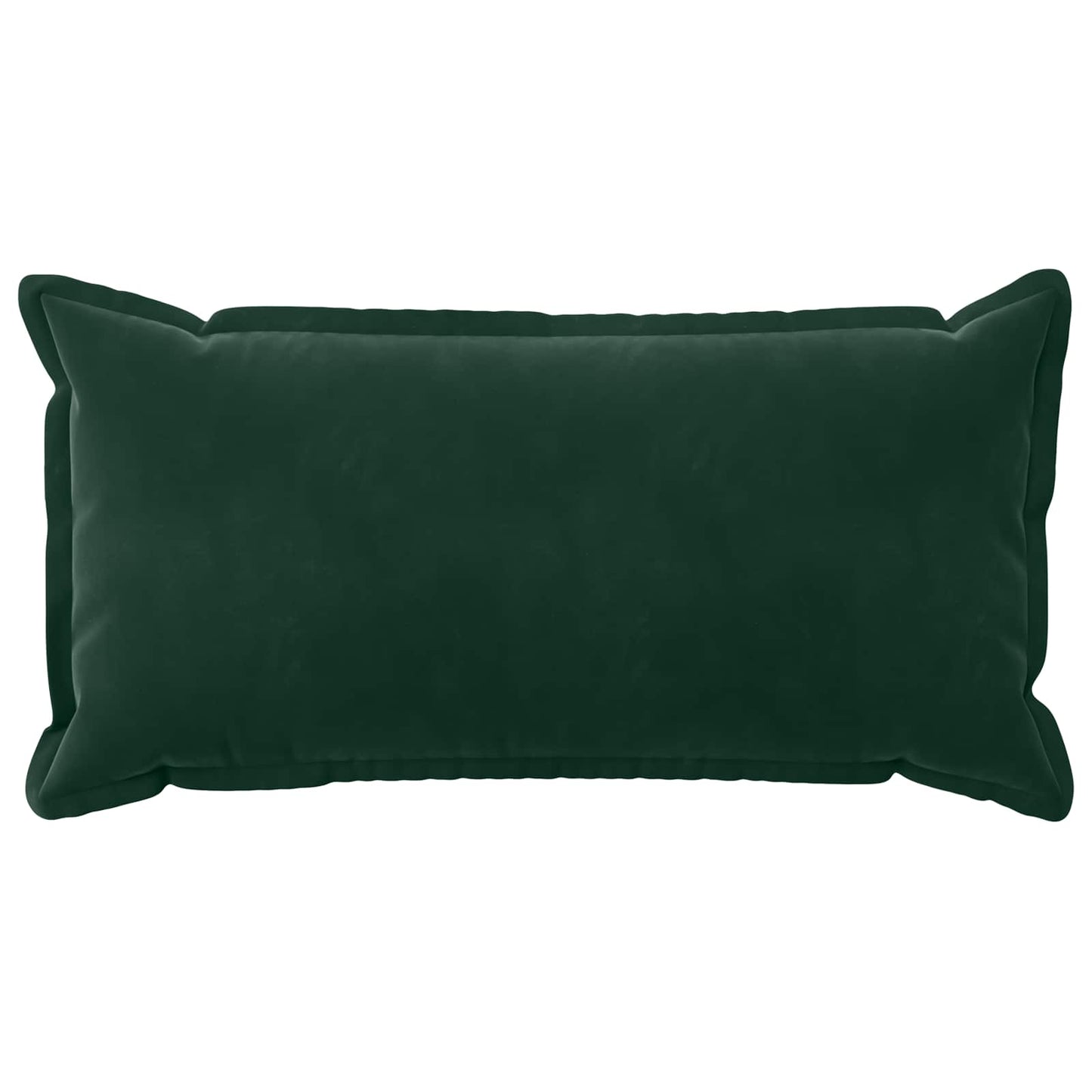 vidaXL Cushion Cover 12 pcs HOUTEN Dark Green 40 x 80 cm Velvet 3