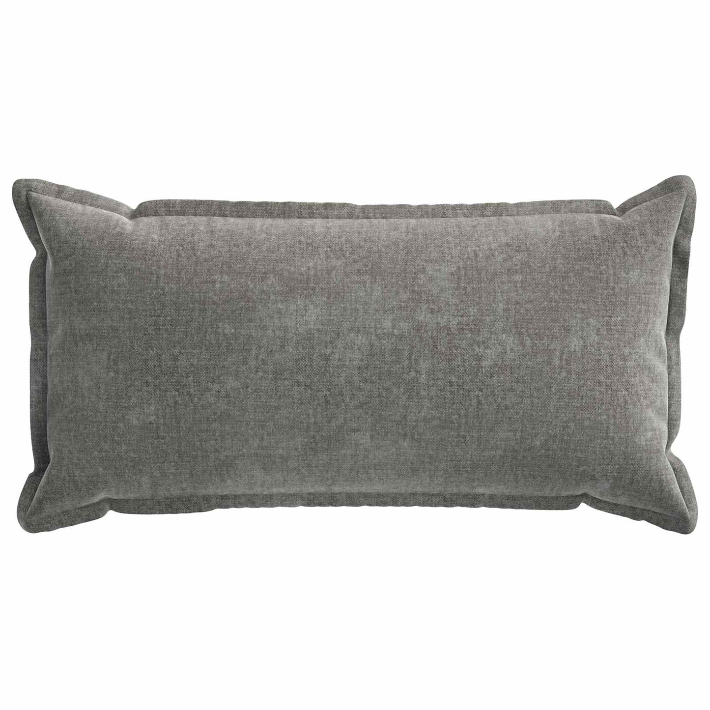 vidaXL Cushion Cover 6 pcs HOUTEN Dark Grey 40 x 80 cm Chenille Fabric 3