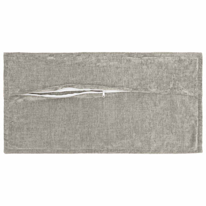 vidaXL Cushion Cover 6 pcs HOUTEN Light Grey 40 x 80 cm 4