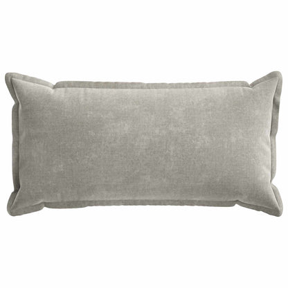 vidaXL Cushion Cover 6 pcs HOUTEN Light Grey 40 x 80 cm 3