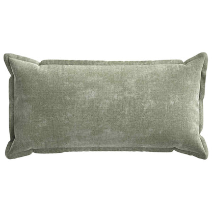 vidaXL Cushion Cover 6 pcs HOUTEN Green 40 x 80 cm Chenille Fabric 3