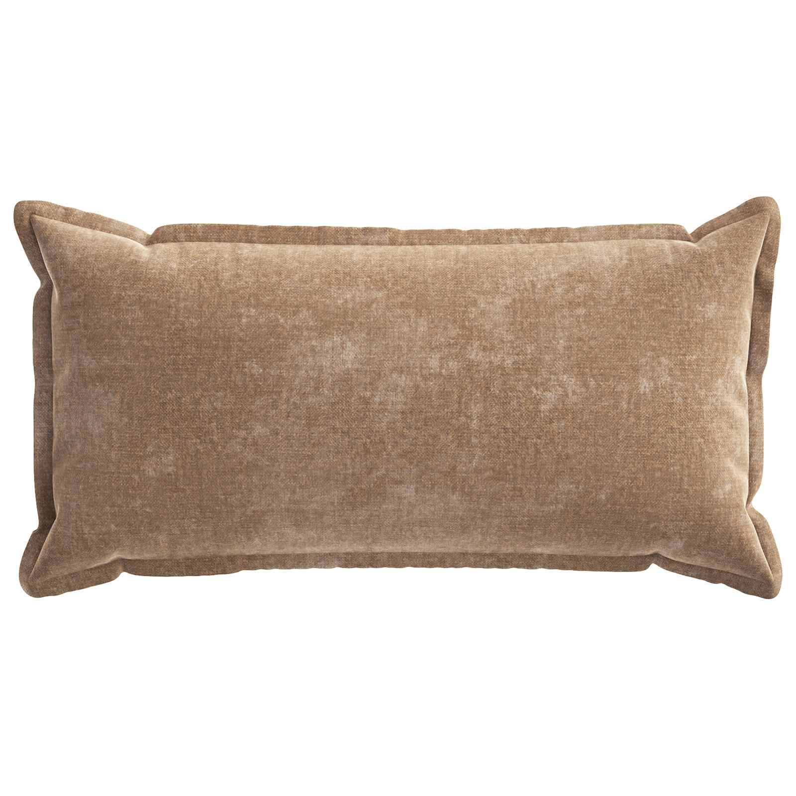 vidaXL Cushion Cover 6 pcs HOUTEN Brown 40 x 80 cm Chenille Fabric 3