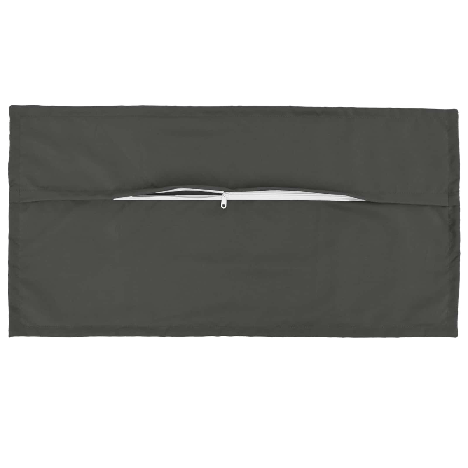 vidaXL Cushion Cover 12 pcs HOUTEN Anthracite 40 x 80 cm Polyester 5