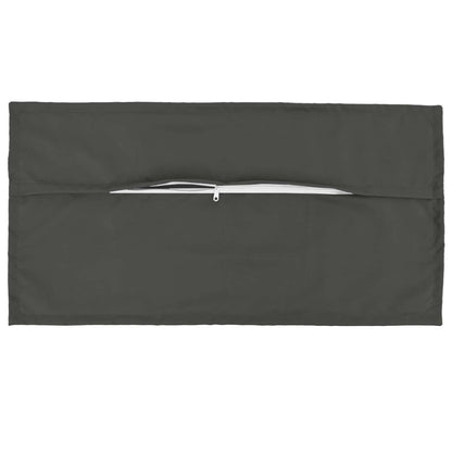 vidaXL Cushion Cover 12 pcs HOUTEN Anthracite 40 x 80 cm Polyester 5