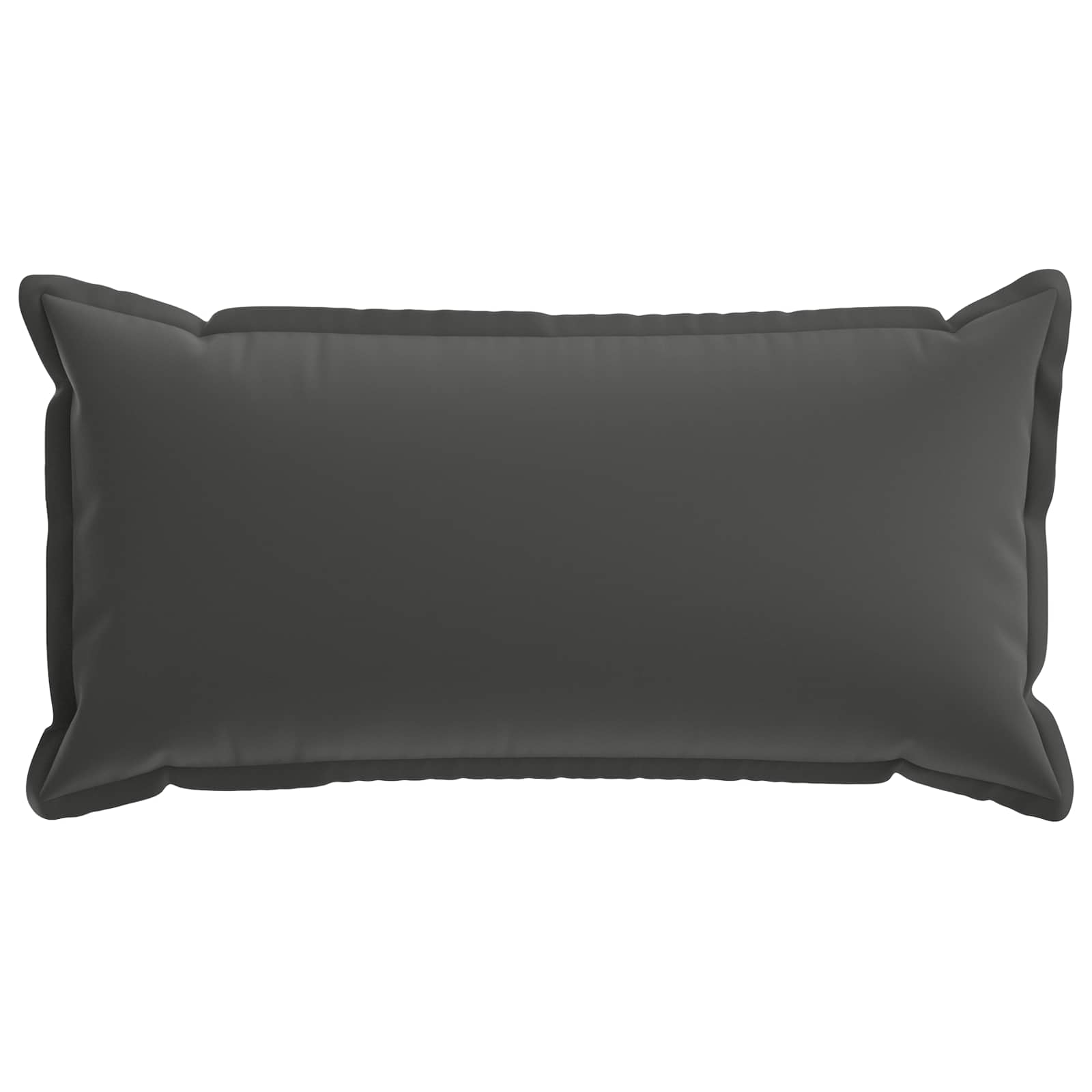 vidaXL Cushion Cover 12 pcs HOUTEN Anthracite 40 x 80 cm Polyester 4