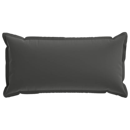 vidaXL Cushion Cover 12 pcs HOUTEN Anthracite 40 x 80 cm Polyester 4
