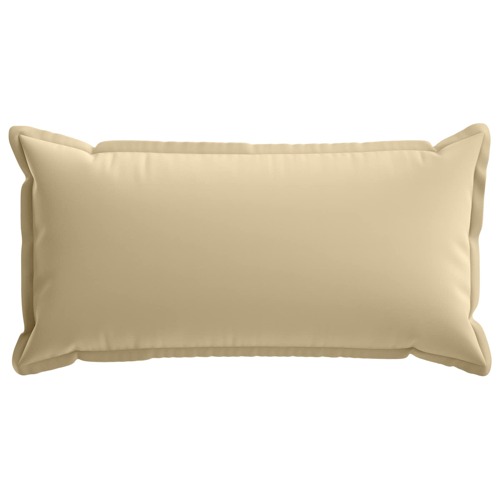 vidaXL Cushion Cover 12 pcs HOUTEN Beige 40 x 80 cm Polyester 4