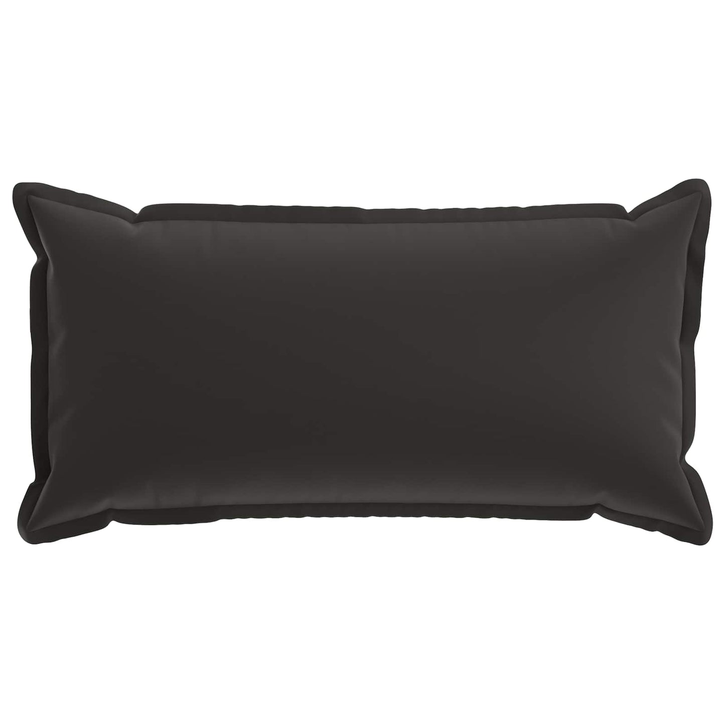 vidaXL Cushion Cover 12 pcs HOUTEN Black 40 x 80 cm Polyester 4