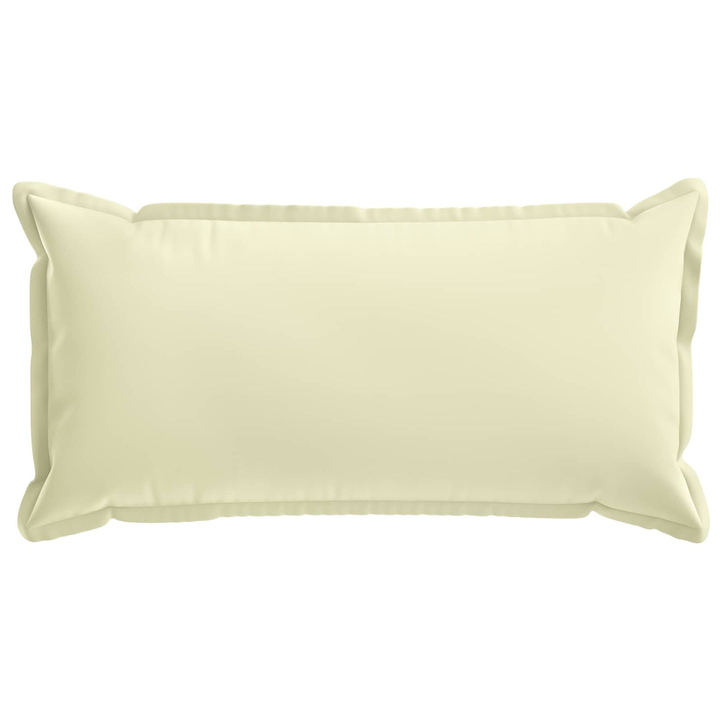 vidaXL Cushion Cover 12 pcs HOUTEN Cream 40 x 80 cm Polyester 4