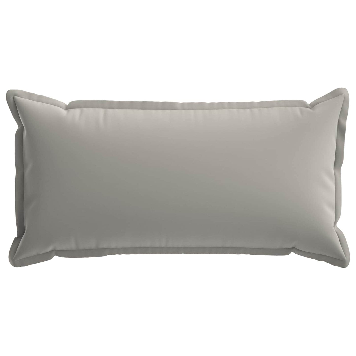 vidaXL Cushion Cover 12 pcs HOUTEN Grey 40 x 80 cm Polyester 4