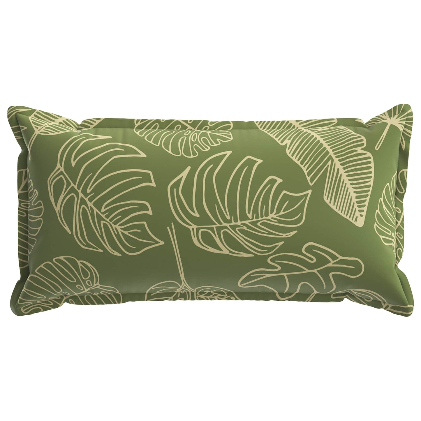 vidaXL Cushion Cover 12 pcs HOUTEN Leaf Design 40 x 80 cm Polyester 4