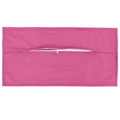 vidaXL Cushion Cover 12 pcs HOUTEN Pink 40 x 80 cm Polyester 5