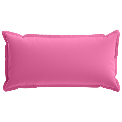 vidaXL Cushion Cover 12 pcs HOUTEN Pink 40 x 80 cm Polyester 4