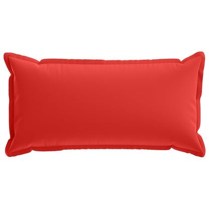 vidaXL Cushion Cover 12 pcs HOUTEN Red 40 x 80 cm Polyester 4