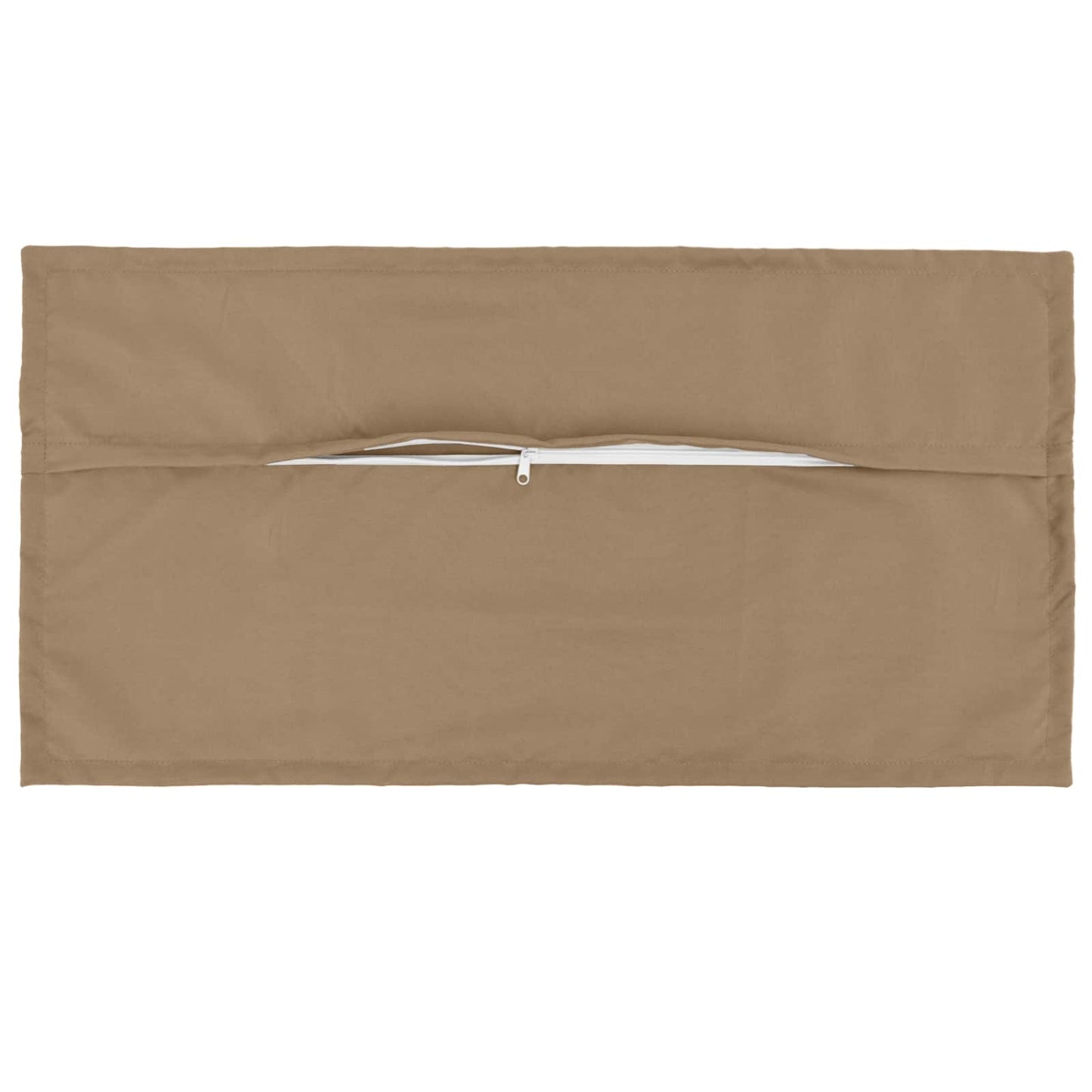 vidaXL Cushion Cover 12 pcs HOUTEN Taupe 40 x 80 cm Polyester 5